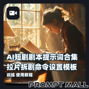 AI短剧剧本写作训练提示词合集使用教程拉片拆剧命令设置模板