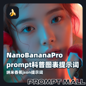 Nano Banana Pro提示词prompt科普图表提示词纳米香蕉json提示词